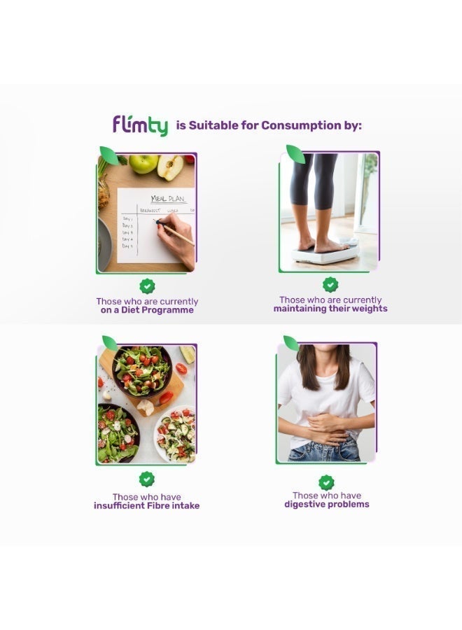 Flimty Fiber Drink – Raspberry – 16 Sachets - Image 3
