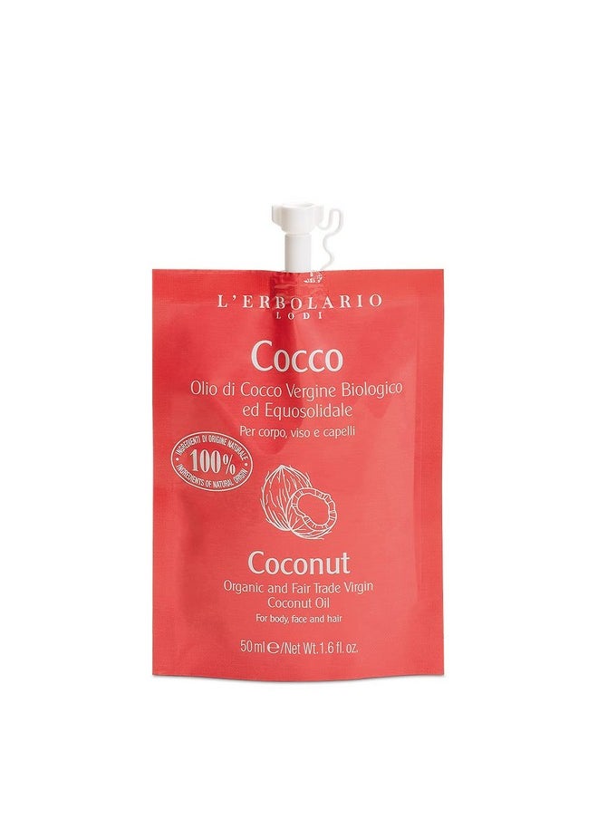 L'Erbolario Lerbolario Cocco Oil For Body Face And Hair 50 Ml Of Oil 