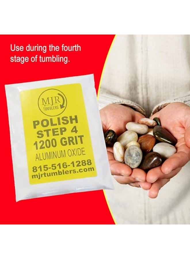 Aluminum Oxide 1200 Polish Rock Grit Stage 4 - Image 4