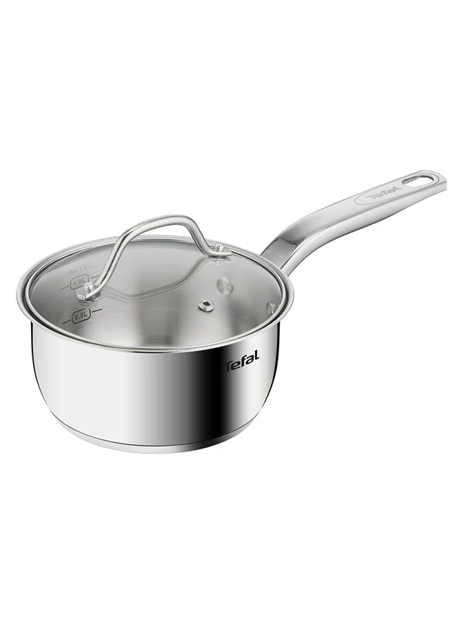 Tefal Intuition 16 cm Saucepan, Premium Stainless Steel 18/10, 1.3 L, Induction, B8642274