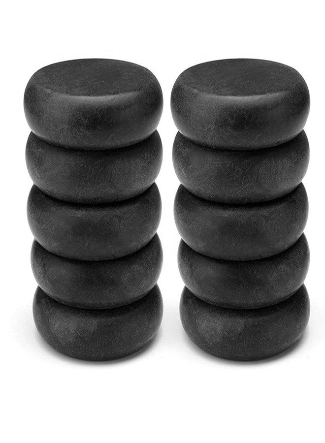 HEALIT-Body-Health-Care-Physical-Therapy-Stone,hot-Stone-Massage-Set,Large-Black-Basalt-Hot-Stone-Set-Great-for-Spas,-Massage-Therapy,-Relaxation(10-PICS) - Image 1