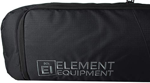 Element Equipment Deluxe Padded Snowboard Bag - Premium High End Travel Bag Black Ripstop 157 - Image 3