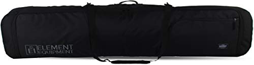 Element Equipment Deluxe Padded Snowboard Bag - Premium High End Travel Bag Black Ripstop 157 - Image 2
