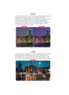 SYOSI Lens Filters for Insta 360 Ace Pro, Waterproof Lens Protection Filter Set, Polarizing Neutral Density HD Filter Lens (CPL+ND8 16 32 64+Star+Night+Brushed Blue)  - Image 5