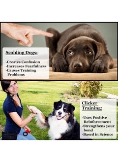 SunGrow SunGrow Dog Clickers with Black Wrist Bands, 2.4x1.8 Inches, Colorful, Effective Training Tools for Puppy or Cat, Humanized Scientific Professional Design, Perfect Size and Sound, 4 Pack  - Image 3