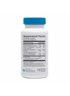 NeuroScience Mood Support Supplement - TravaCor - L Theanine Supplement with 5-HTP & More to Help Soothe Stress, Encourage Calm Sleep & Aid Healthy GABA Activity (60 Capsules)  - Image 2