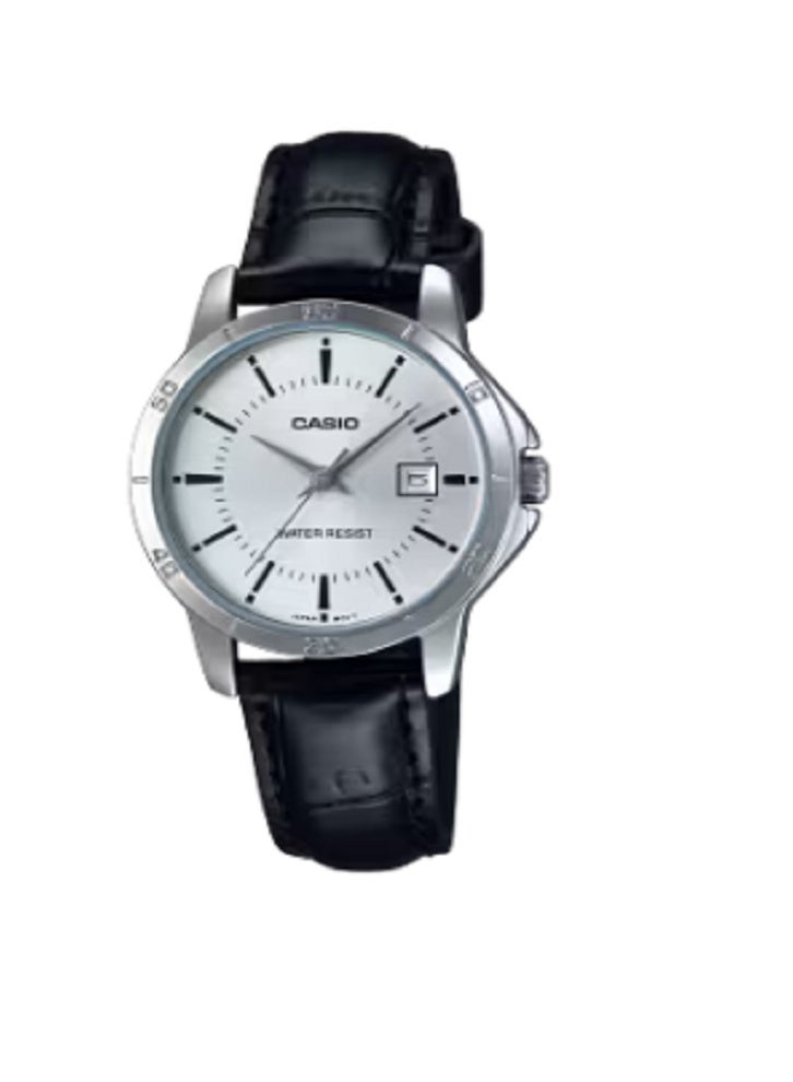 Casio Women’s Analog Leather Watch LTP-V004L Series | Elegant Everyday Timepiece with Date Display, Mineral Glass, and Reliable Quartz Precision