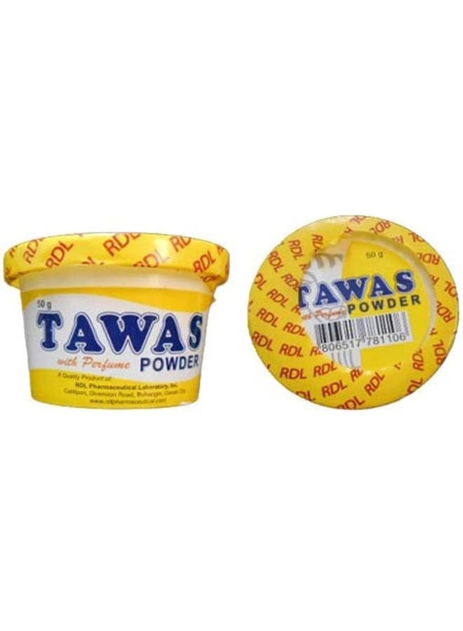 RDL بودرة التاواس (بودرة الشبة) 50 جرام (صفراء مع عطر) - Image 5