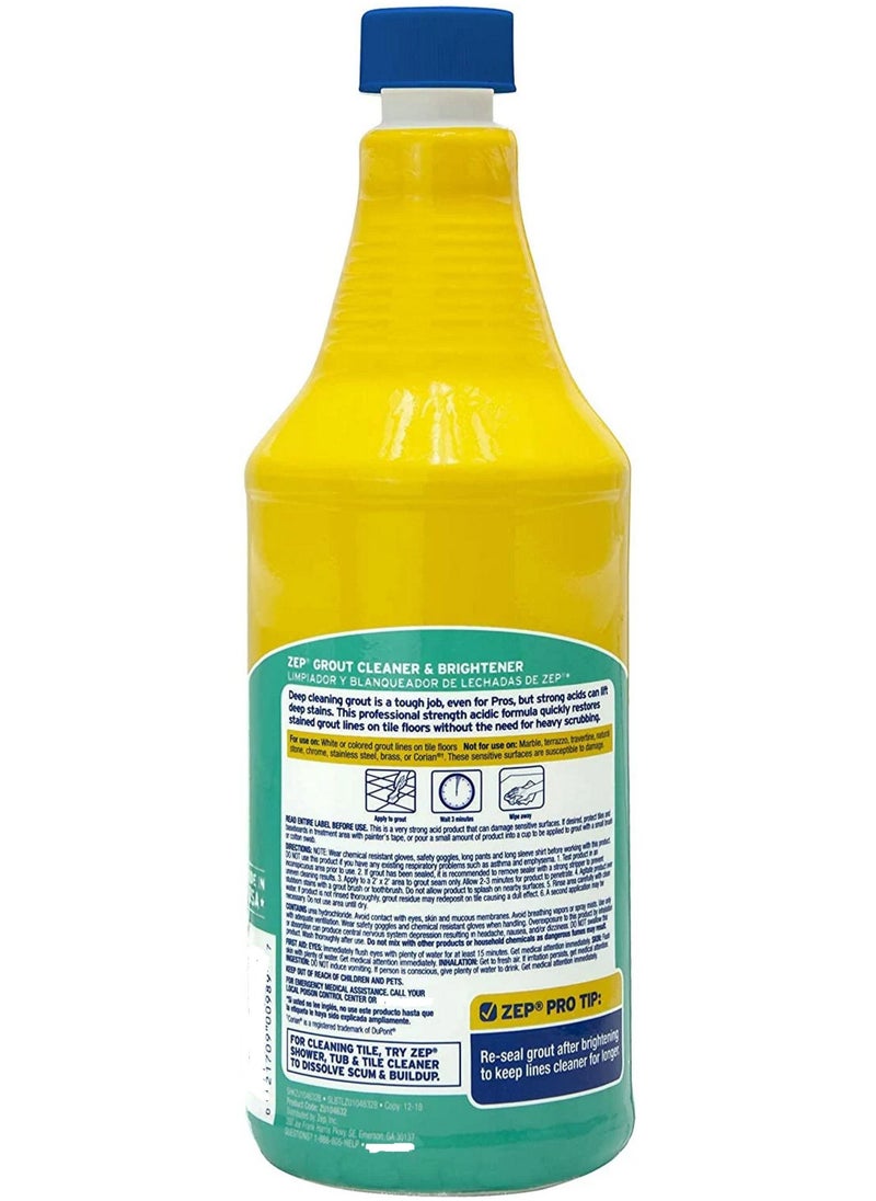 Zep - Grout Cleaner & Brightener 946 ml - Image 1