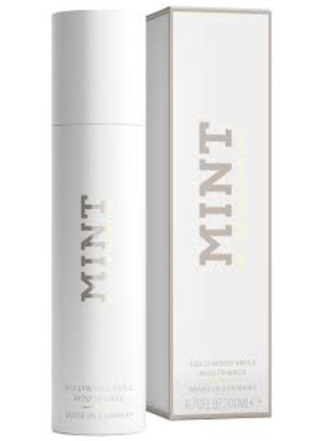 منت غسول الفم بنكهة النعناع من دكتور مينتشيفا، هوليوود سمايل، 200 مل - Image 2