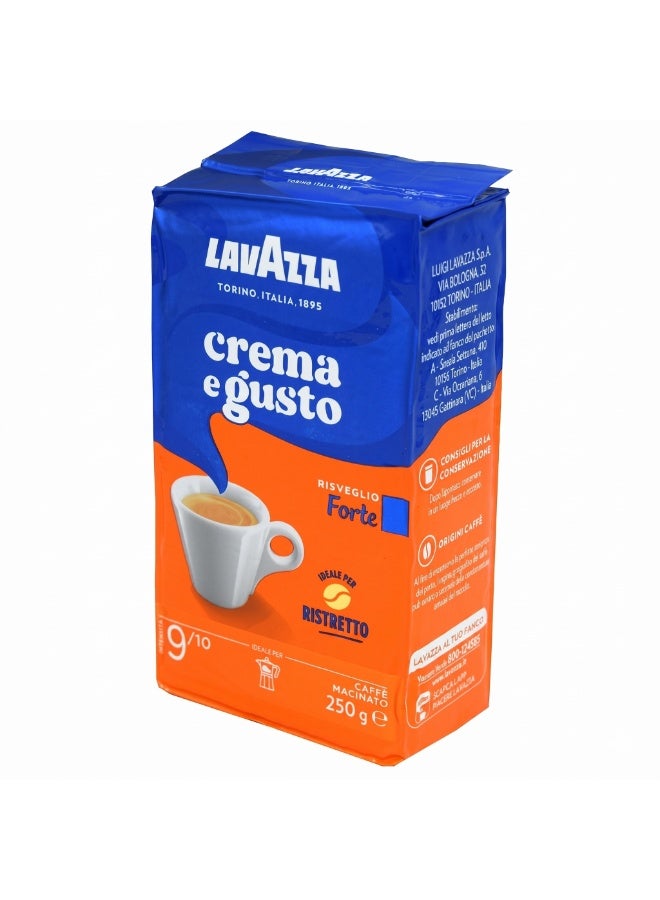 Lavazza Crema E Gusto Forte Ground Coffee 2 X 250grams - Image 4