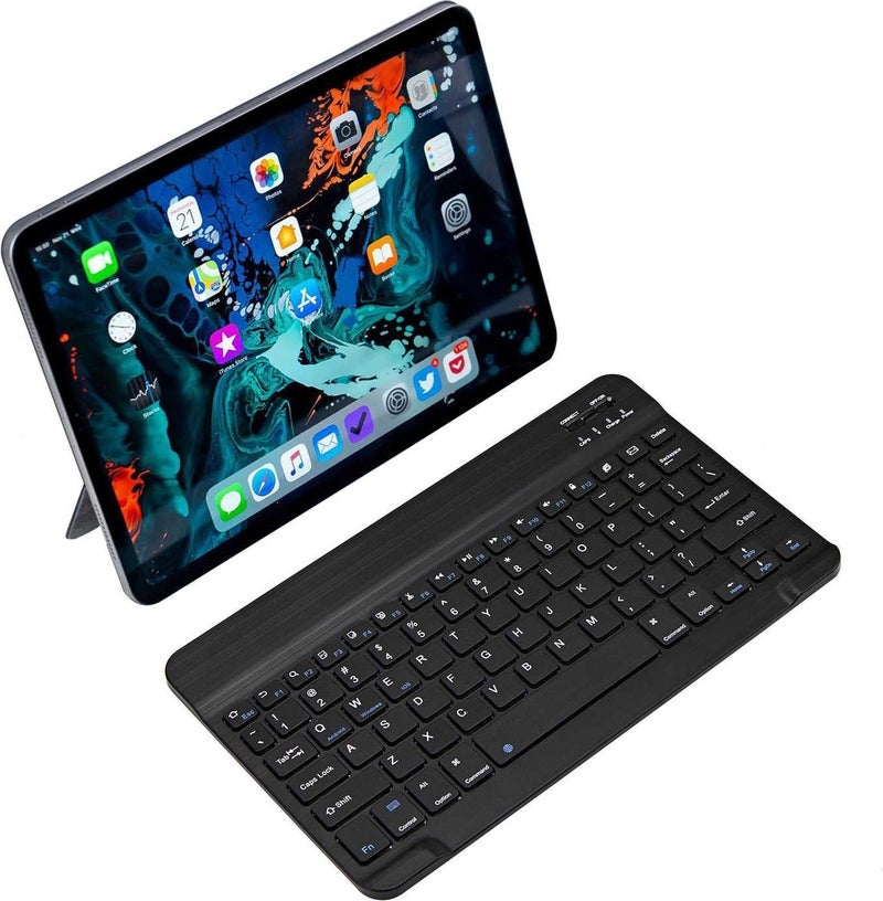 Alcatel 1t 7" Compatible Bluetooth Tablet Keyboard Mini Slim Rechargeable Wireless Keyboard