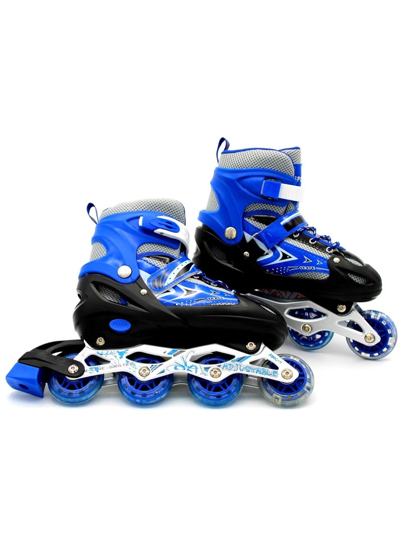 DubaiGallery أحذية التزلج للأطفال أحذية رولر للأولاد والبنات أحذية مزودة بالعجلات أحذية رياضية مزودة بالعجلات - Image 2