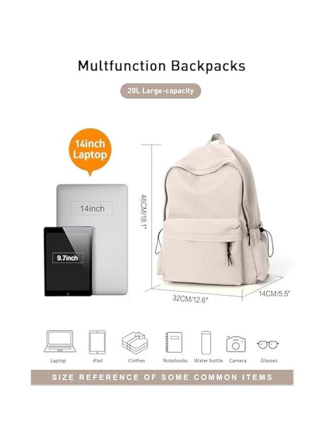 Backpack for Women Men, Waterproof High School Bookbag, Lightweight Casual Travel Daypack, Classic Basic College Backpack, Middle School Bag for Teen Girls Boys Laptob Backpack - pzsku/Z6CA6967C3C5E72D7D269Z/45/_/1728729074/f7553650-7290-47a2-a099-e8f300e88a31