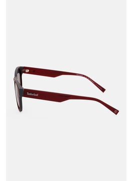 Timberland Men TB00026 Round Sunglasses, Wine Red  - Image 4