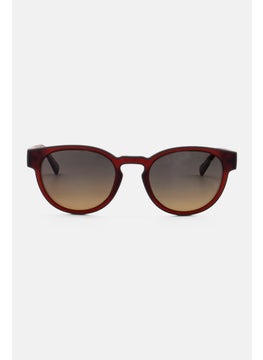 Timberland Men TB00026 Round Sunglasses, Wine Red  - Image 1