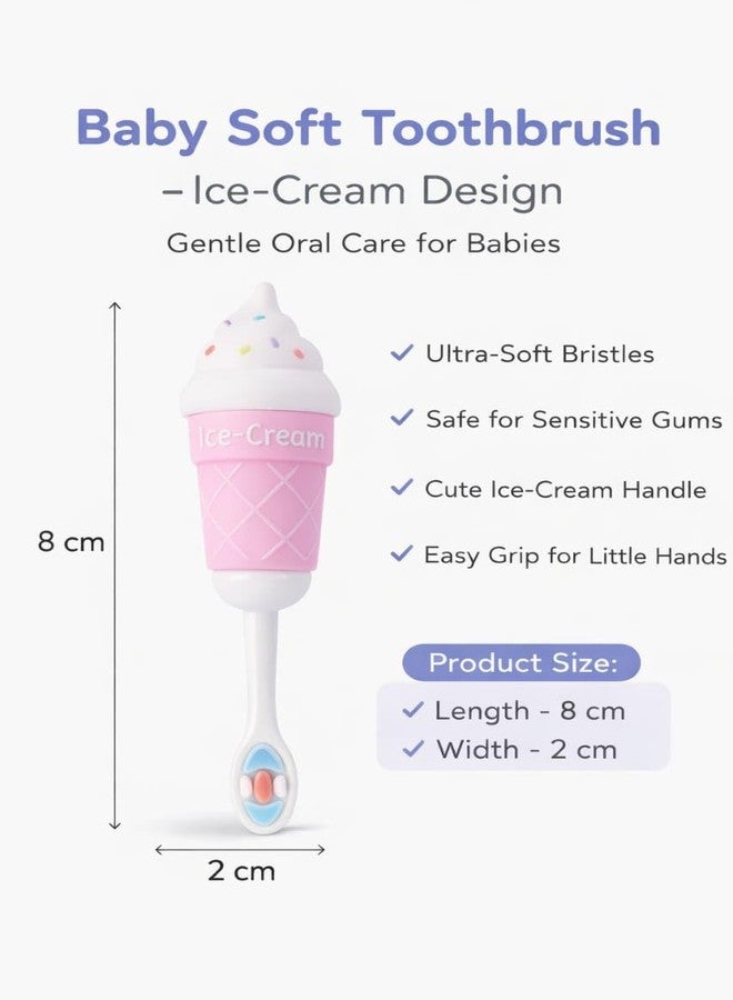 SMILE BABY 3D Cartoon Handle Soft Bristles Toothbrush for Children's with Travel Case 2 To 7 Years - Image 2