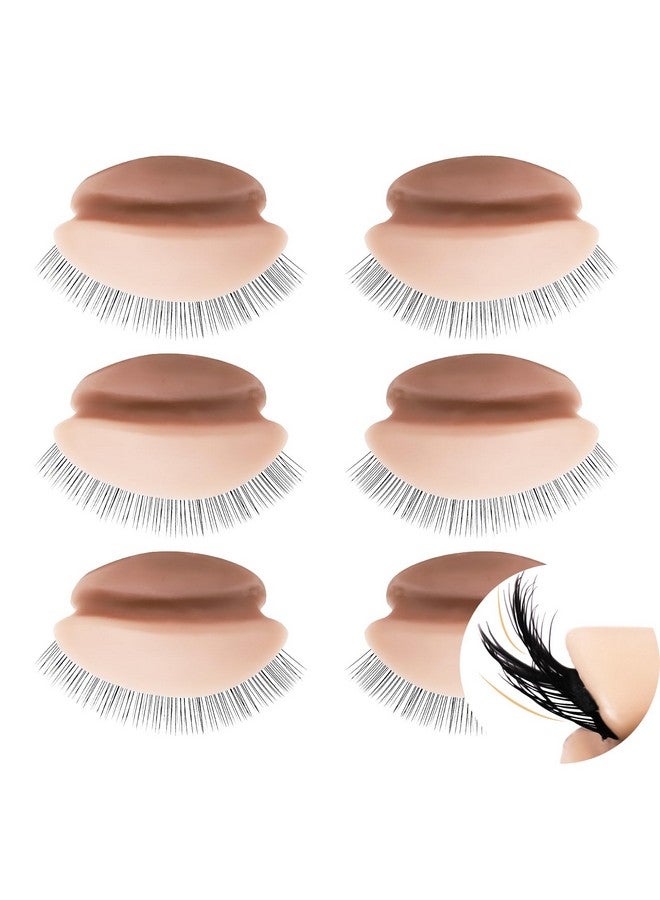 Embagol Double-Layer Replacement Eyelids Replaced Eyelids For Lash Extension Practice Lash Mannequin Head Training For Beginners - Image 1