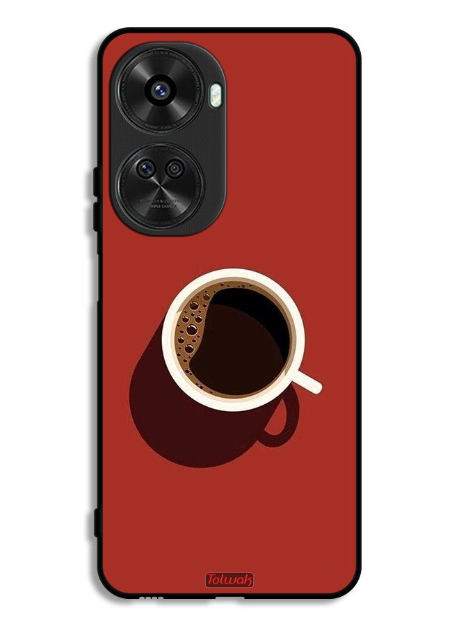 Tolwak Huawei nova 11 SE Protective Case Cover Coffee Cup Art - Image 1
