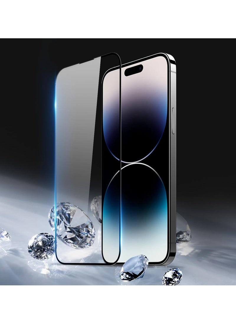 ELTRAZONE Glass for iPhone 15 Pro Max Screen Protector Tempered Glass Full Glue Edge-to-Edge Screen Protector for iPhone 15 Pro Max (2023) - Image 4