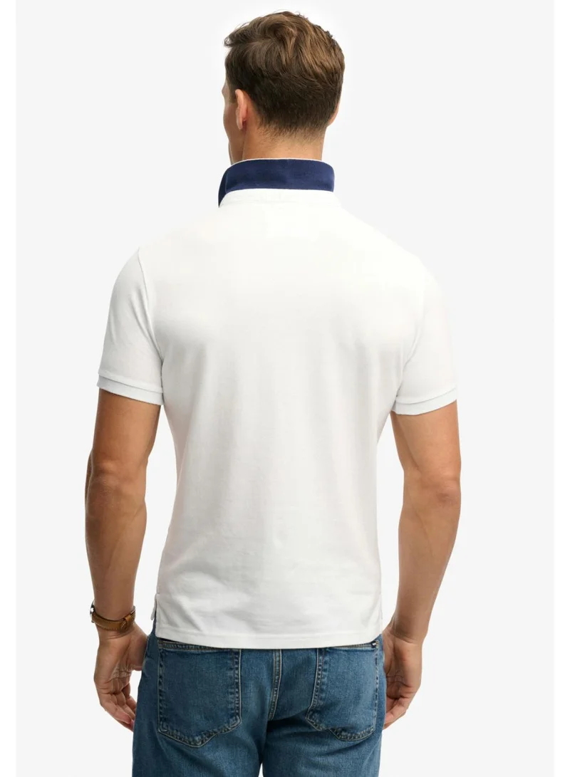 Superdry  Pique Monogram Polo Shirt for Men | Best Price UAE