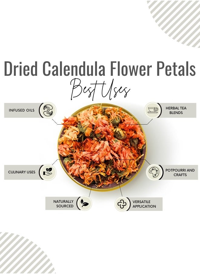Awafi Mill - Awafi Mill Dried Calendula Flower Petals - Image 1