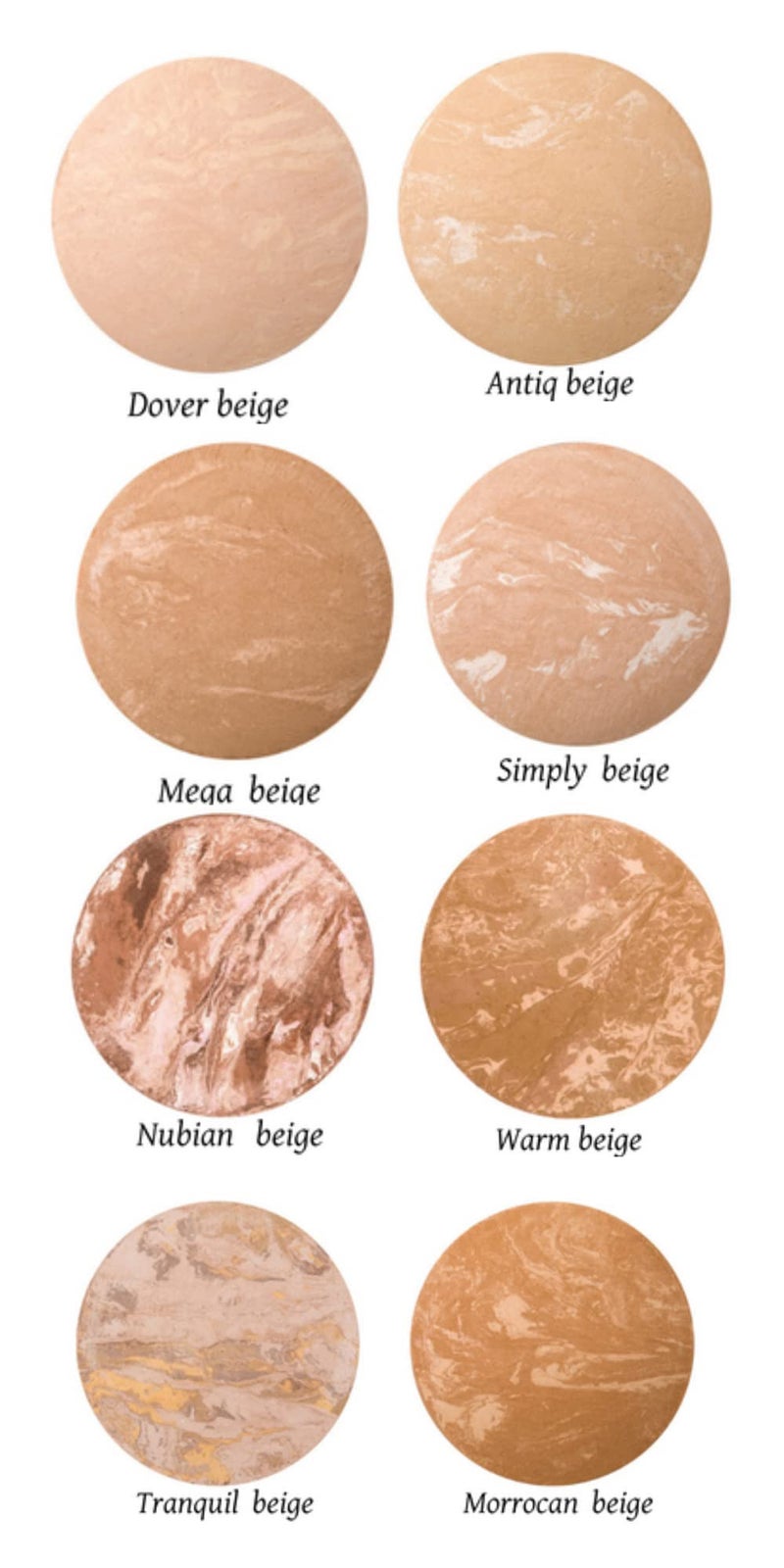 Ageless Derma Mineral Baked Foundation- A Vegan - Paraben - Gluten and Cruelty Free buildable Powder Makeup Foundation (Antique Beige) - Image 3