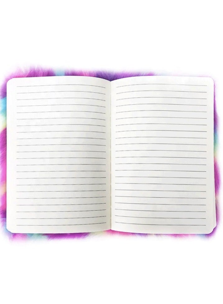 Cute Plush Colorful Notebook - Image 2