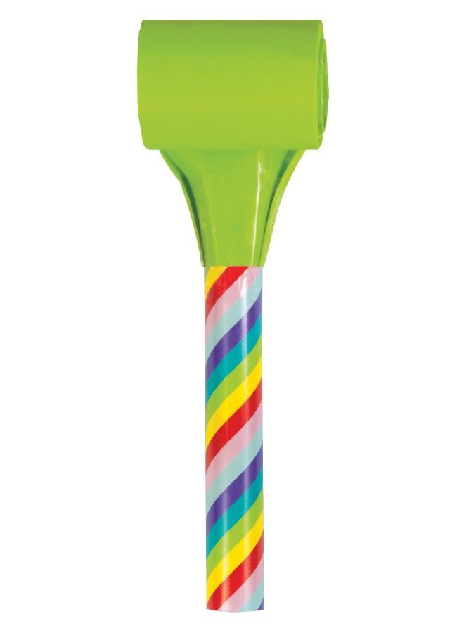 Unique Stripe Candy Cane Blowouts - Pack Of 8 - Image 1