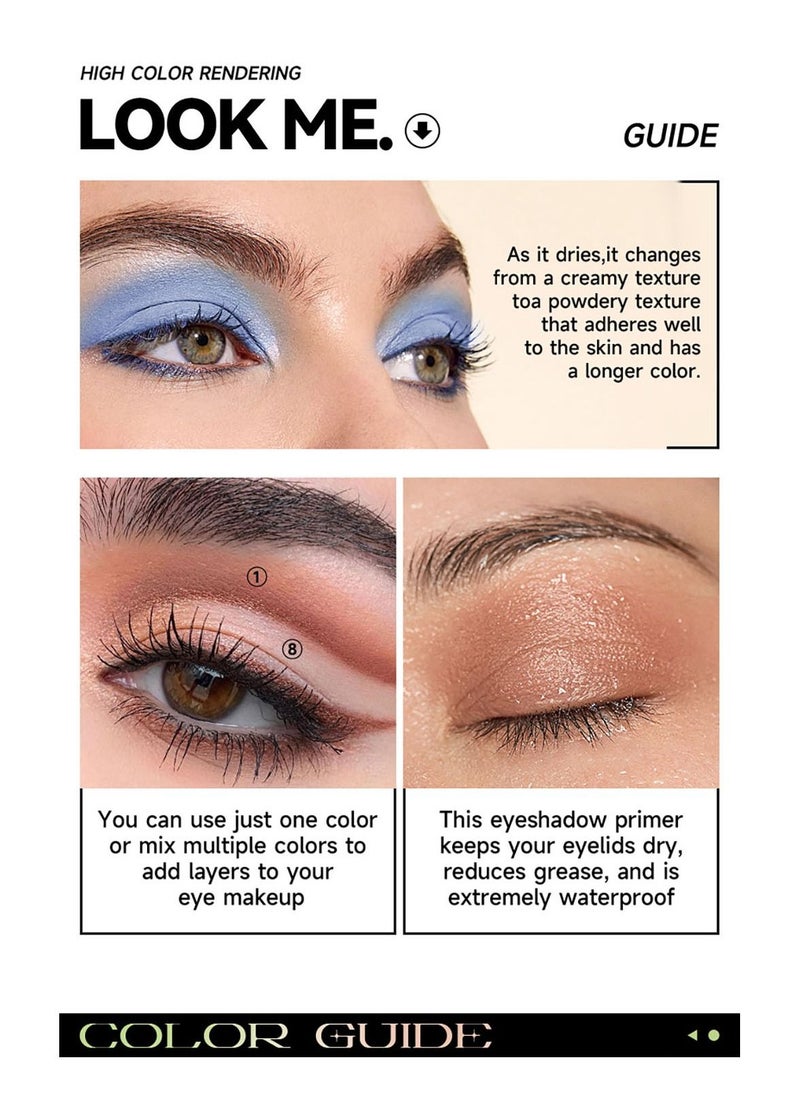 JULIA POP - Twilight Canvas Eyeshadow Primer - Image 1