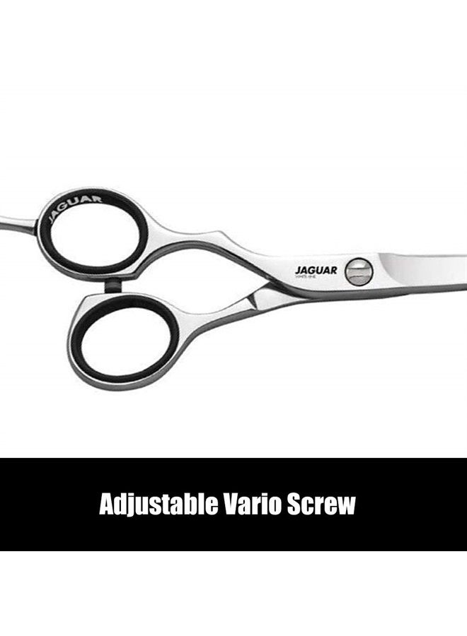 JAGUAR مقص تصفيف الشعر اليد اليسرى وايت لاين JP 10، بطول 5.75 بوصة، 0.02 كجم، 4030363106466