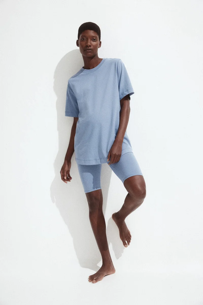 اتش اند ام طقم قطني من قطعتين من تشكيلة ماما