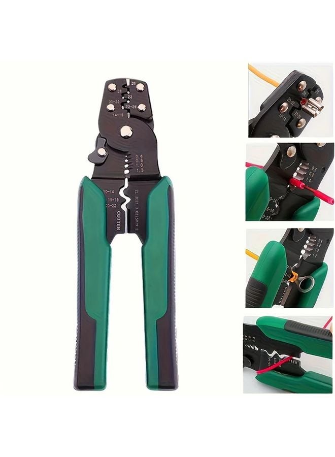 1pcs Multifunctional Pliers 4 in 1 Wire Stripper Cutter Crimper Terminal Tool - Image 2