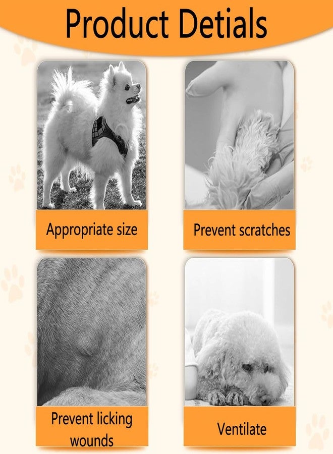 BCNJEPIN Dog Elbow Protector Pad, Dog Elbow Protector for Calluses, 2XL Dog Recovery Suit for Front Legs, Soft Recovery Sleeves with Elastic Band, Knee Brace Protector Pads for 27-42kg Dogs Stop Licking Wounds - Image 4