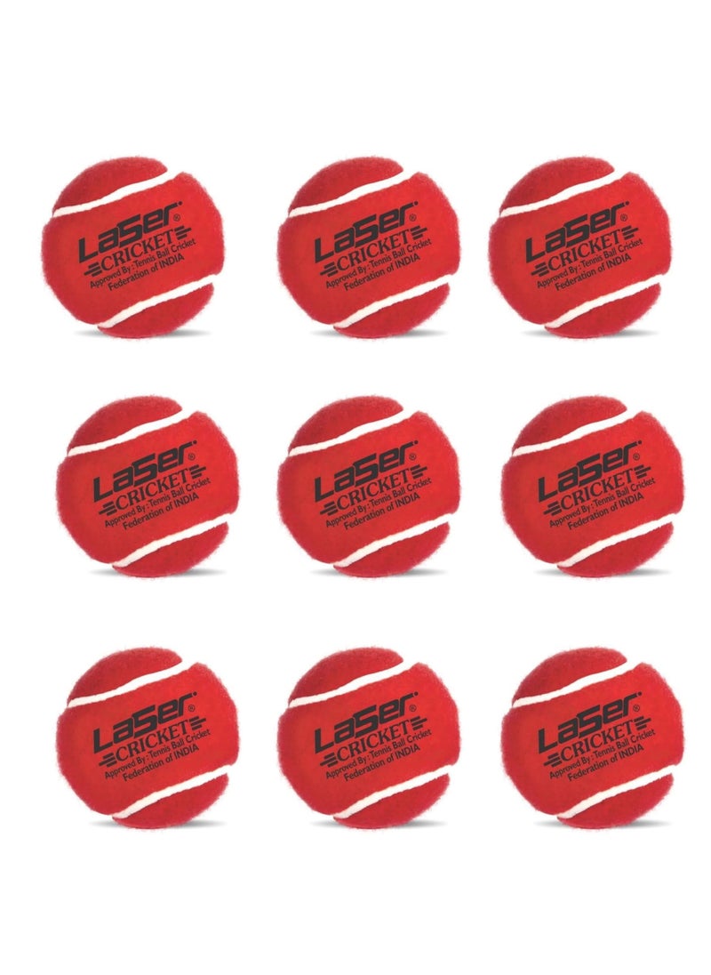 LASER Guru Heavy Weight Cricket Ball, Pack of 12  - Image 1