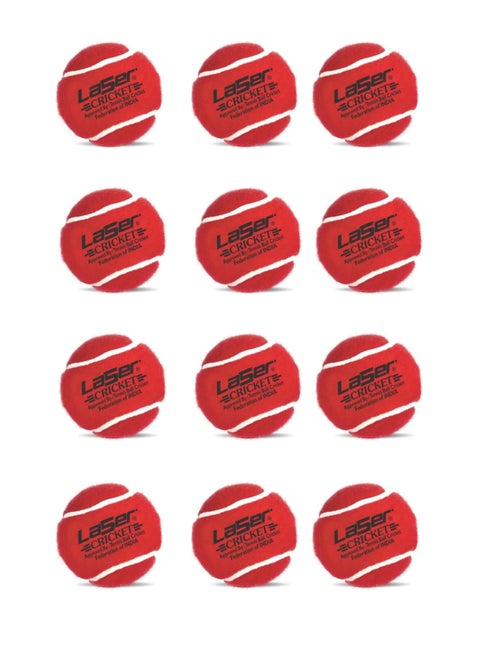 Guru Heavy Weight Cricket Ball, Pack of 12