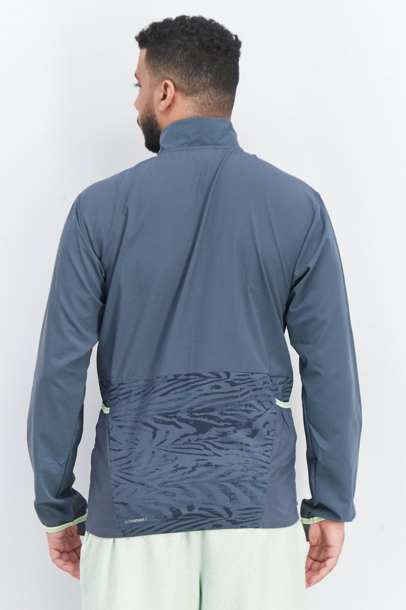PUMA Men Sportswear Fit Brand Logo Training Jackets, Grey  - Image 3
