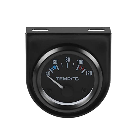 ESUPPORT Universal Car 2" 52mm Pointer Water Temp Temperautre Gauge Meter Celsius White LED Light Indicator Display Electrical - Image 4