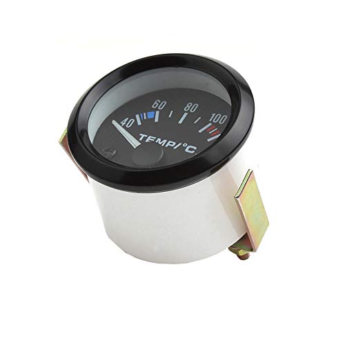 ESUPPORT Universal Car 2" 52mm Pointer Water Temp Temperautre Gauge Meter Celsius White LED Light Indicator Display Electrical - Image 5