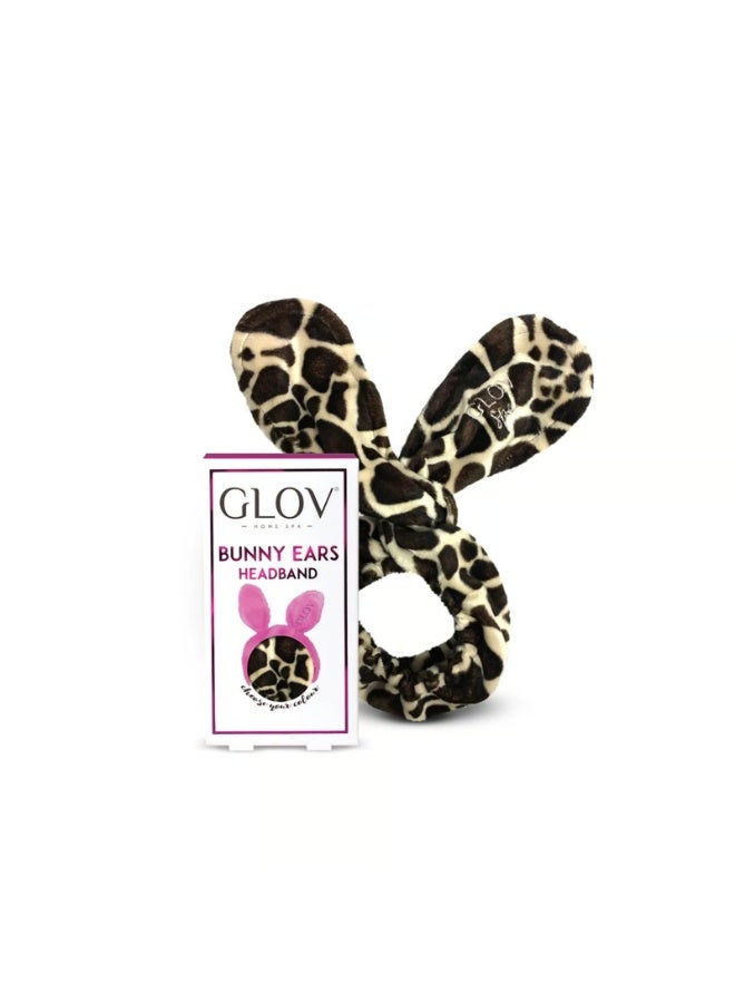 GLOV Bunny Ears Hairband Cheetah Safari Edition - Image 1