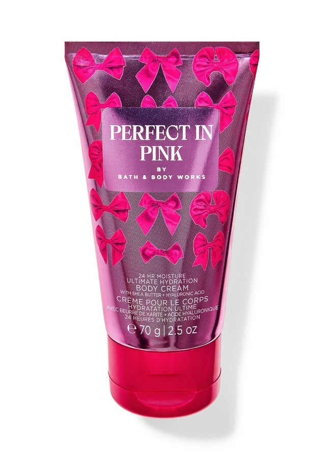Bath & Body Works Perfect In Pink Travel Size Ultimate Hydration Body Cream 