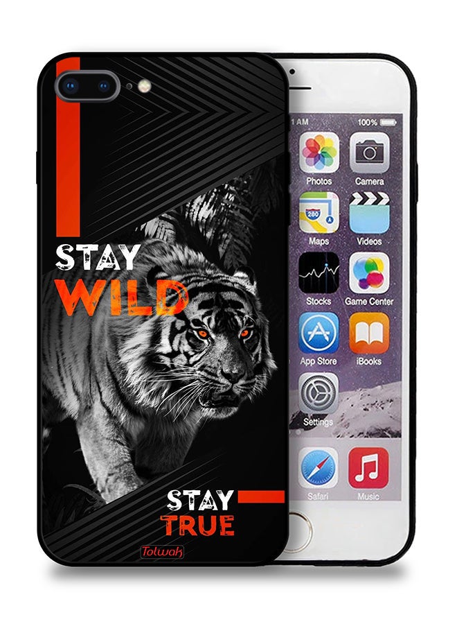 Tolwak Apple iPhone 8 Plus Protective Case Stay Wild Stay True  - Image 1