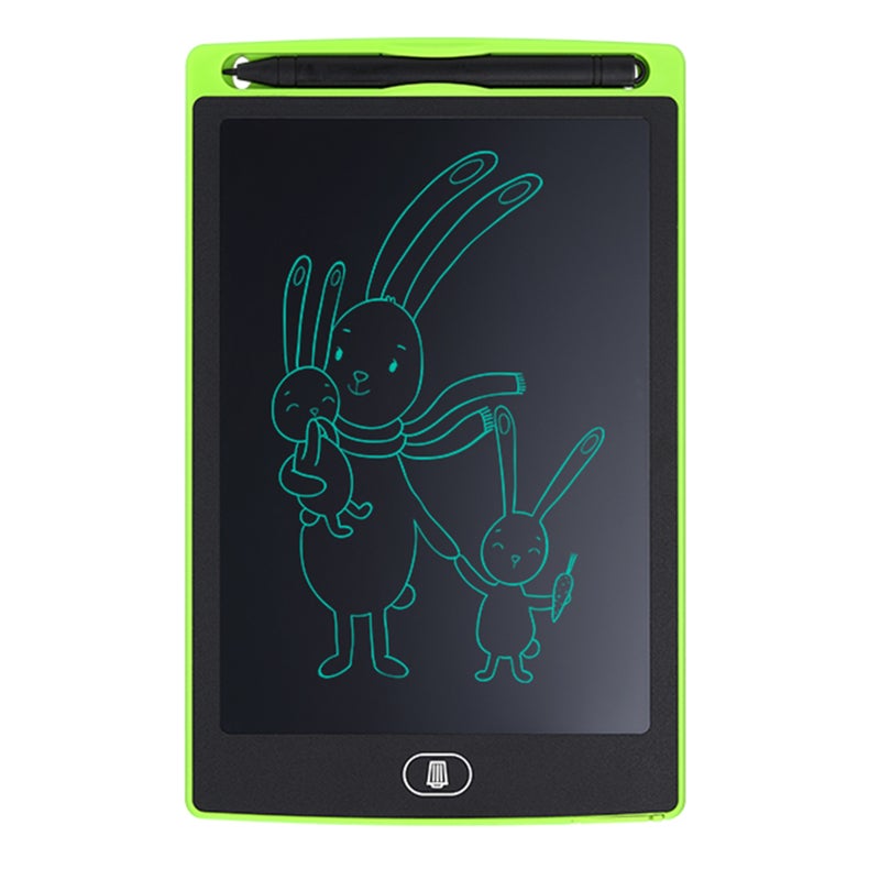 LCD Writing Tablet 8.5 Inch Doodle Drawing Pad Handwriting Board with Stylus Lock Button for Toddler Kids Office Educational and Learning Toy Gifts for 3-6 Years Old Boy and Girls Children's Day - Image 1