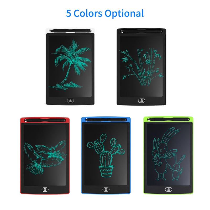 LCD Writing Tablet 8.5 Inch Doodle Drawing Pad Handwriting Board with Stylus Lock Button for Toddler Kids Office Educational and Learning Toy Gifts for 3-6 Years Old Boy and Girls Children's Day - Image 2