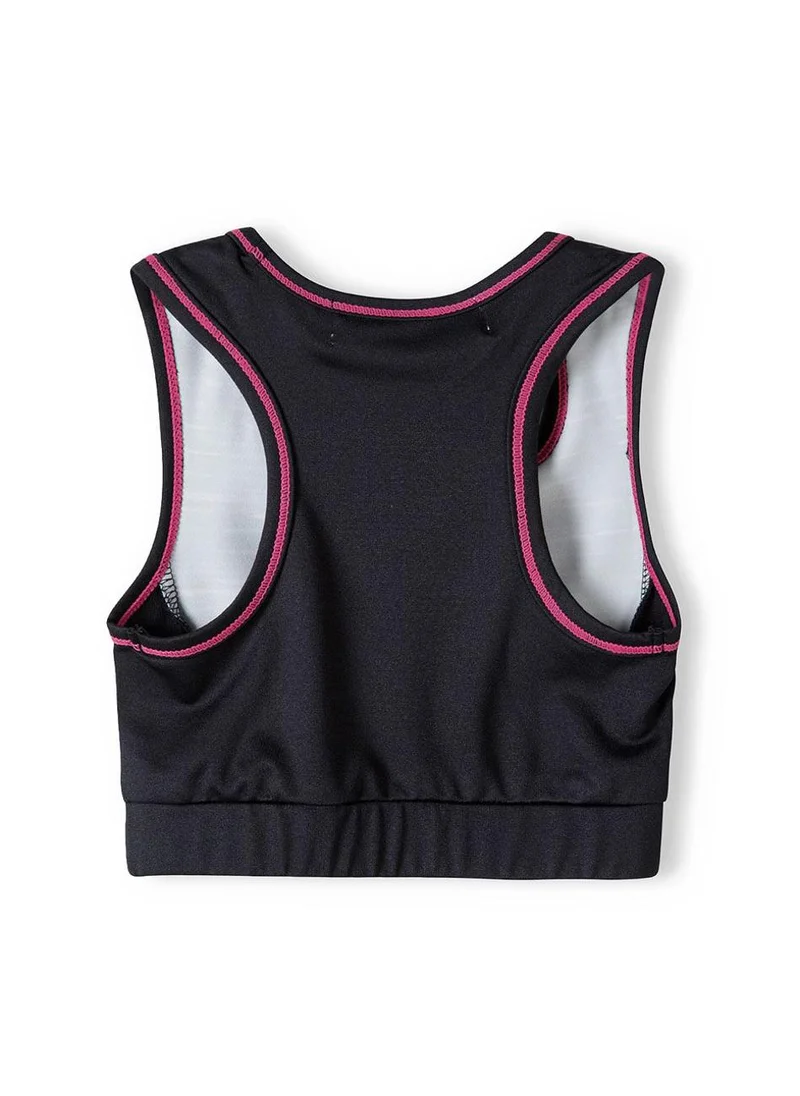 MINOTI Girls Sports Crop Top with Racerback