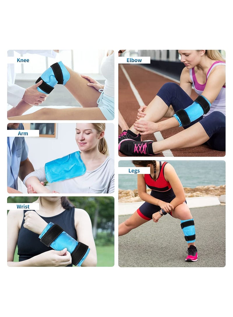 Generic Reusable Gel Cold Pack for Knee Pain Relief Injuries Swelling Bruises and Replacement Surgery  - Image 5