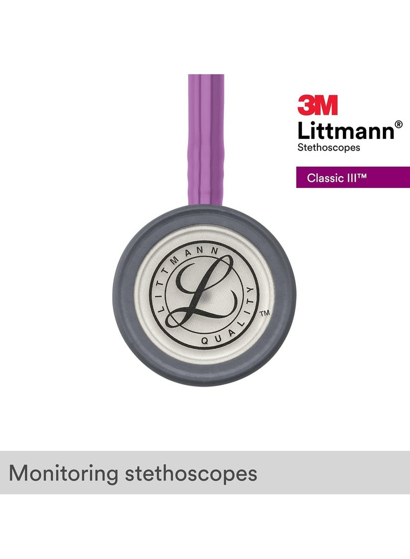 Littmann 3M LITTMANN CLASSIC III STETHOSCOPE 5832 LAVENDER - Image 2