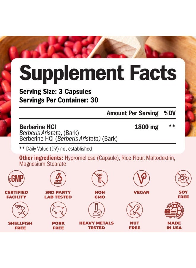 Vimerson Health Berberine 1200 mg - Image 3