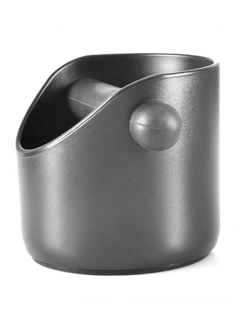1PCS Espresso Knock Box Drip Tray Storage Design, Sturdy ABS Coffee Grounds Disposal Box with Non-Slip Base, Dishwasher Safe for Home, Office, Cafes, and Bars (Black) - Image 2