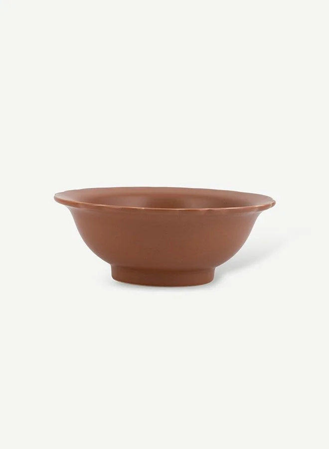 OC HOME Milly Salad Bowl Terracotta -17.5cm